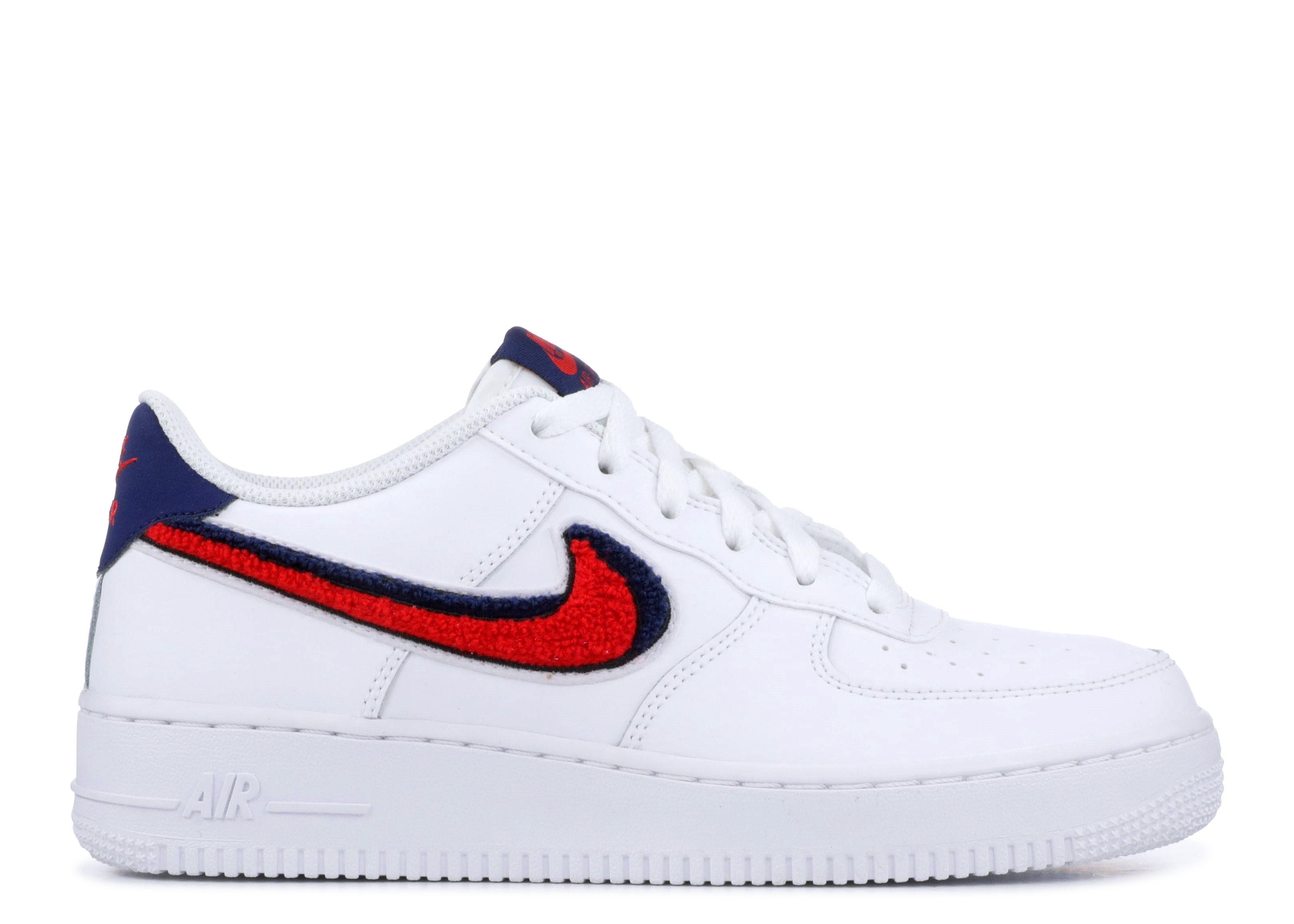 Air Force 1 LV8 GS 'Chenille Swoosh 