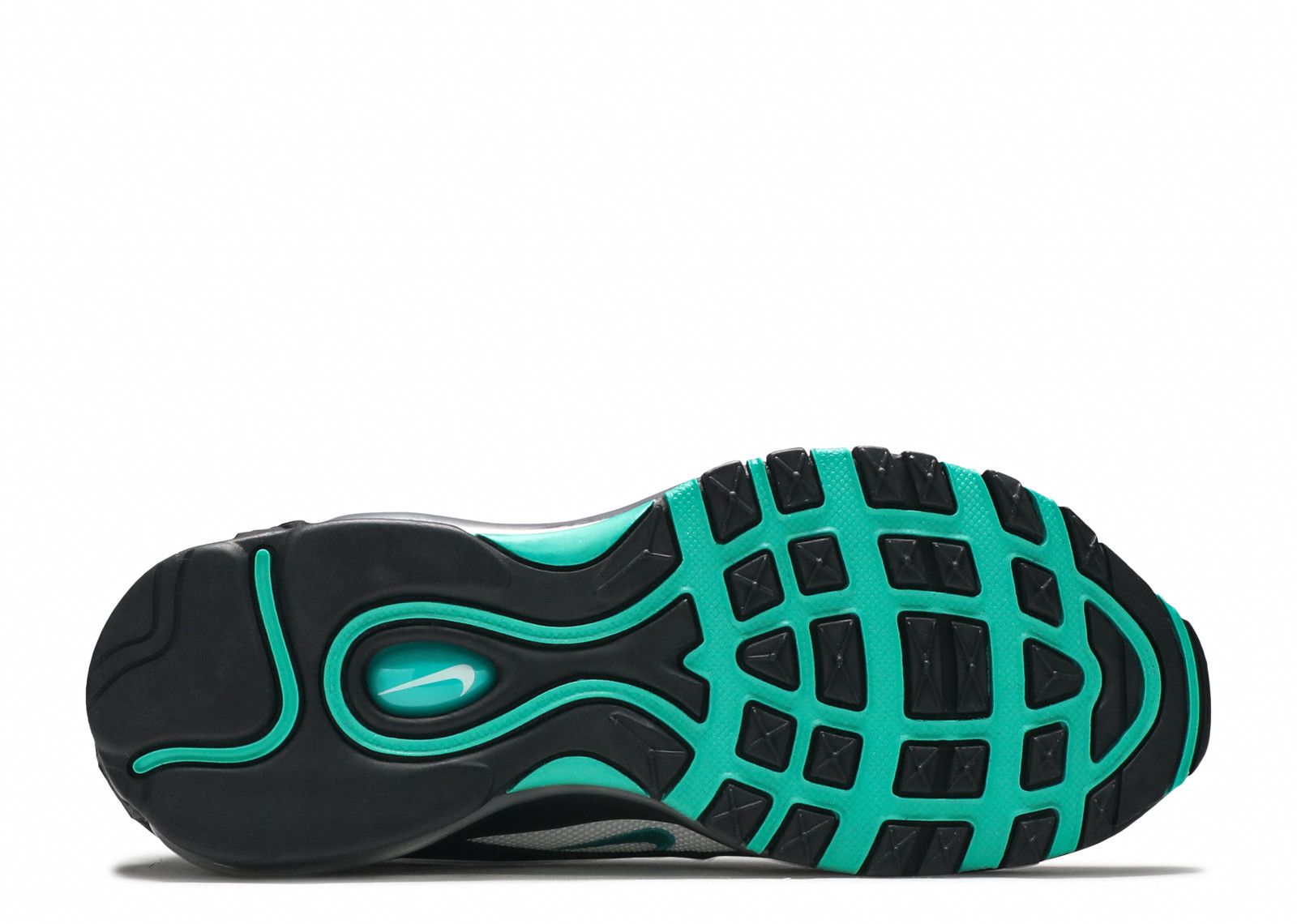 Nike AIR MAX 97 Emerald Nike Air Max 97 Black Clear Emerald Green White Sneakers  main image 3