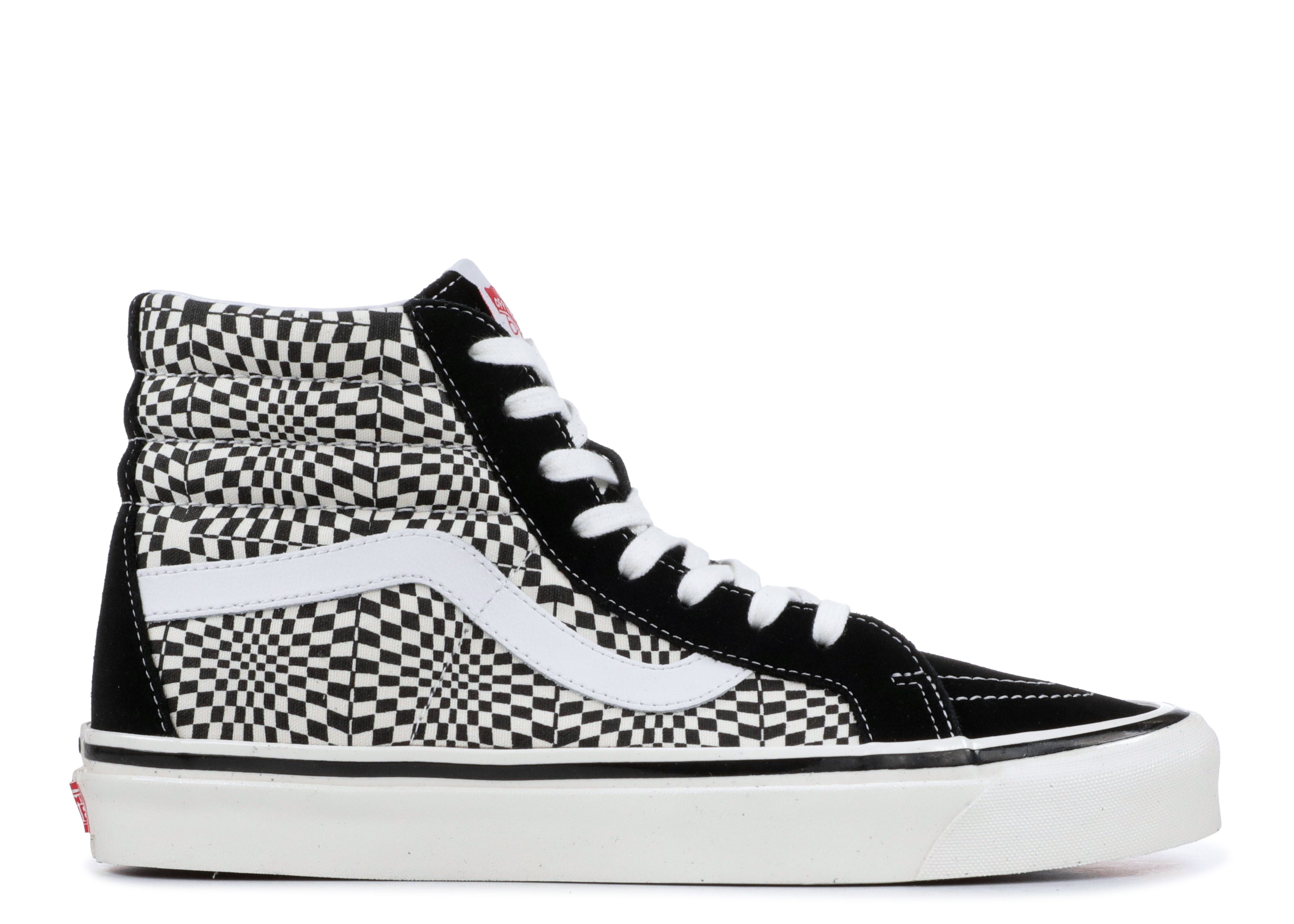 Sk8-Hi 38 DX 'Warp Check - Black White'