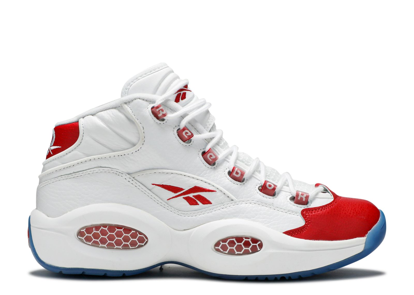 ring Politieagent Verlating Question Mid 'White Pearlized Red' - Reebok - 79757 - white/pearlized red |  Flight Club