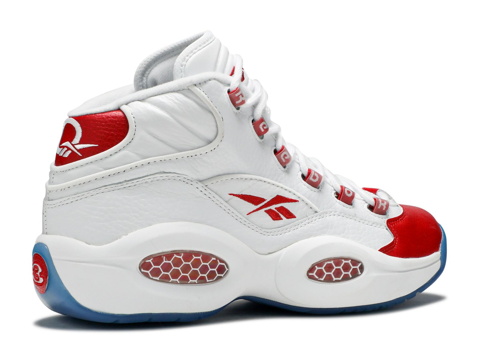 Reebok Iverson Question Pearlized Red size 5y