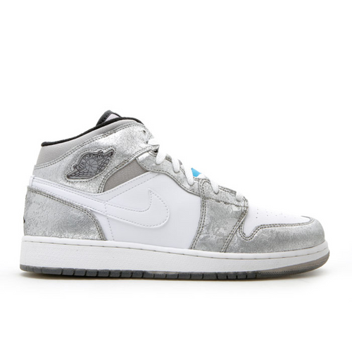Air Jordan 1 Premium GS 'Metallic Silver' - 322675-001