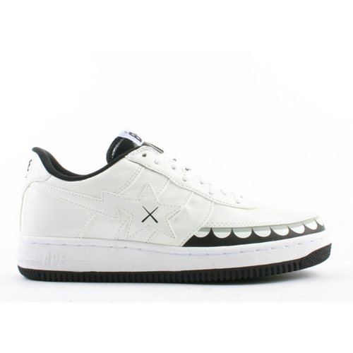 BAPE Kaws x Bapesta FS-029 Low 'Chompers - White' - 425