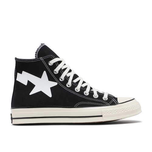 Converse Chinatown Market x A Bathing Ape x Chuck Taylor All Star High 'Black' - 162050C-BAPE