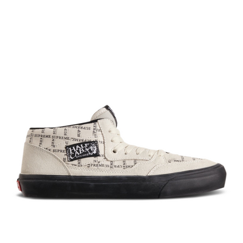 Vans Supreme x Half Cab 'Logo Pattern - White' - SUPHALFCABWHT