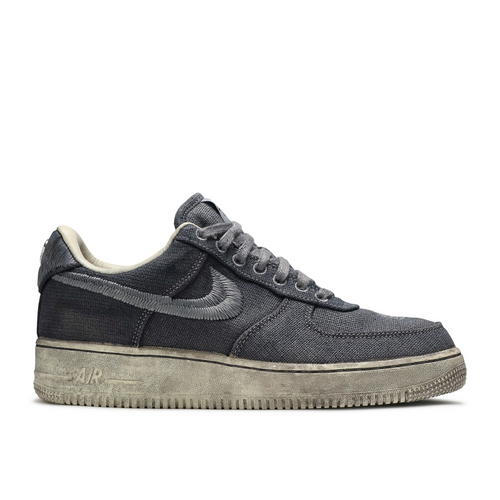 Nike Stussy x Lookout & Wonderland x Air Force 1 Low 'Hand Dyed - Black' - CZ9084-200-DYE-BLACK