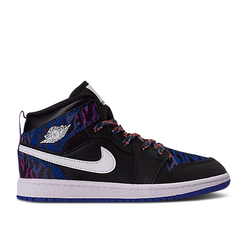Air Jordan 1 Mid SE PS 'Tiger Stripe' - AV5173-005