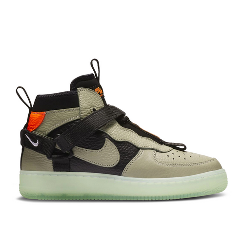 Nike Air Force 1 Utility Mid GS 'Spruce Fog' - AQ3693-300