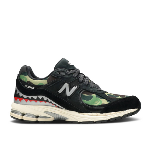 New Balance BAPE x 2002R 'Apes Together Strong - Black Camo' - 1H23191921