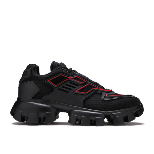 Prada Cloudbust Thunder Knit 'Black Red' - 2EG293-3LGN-F0002