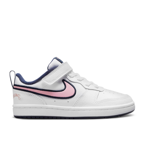 Nike Court Borough Low 2 SE PS 'White Pink Glaze' - DB3093-100