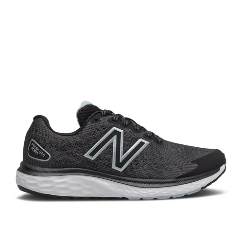 New Balance Wmns Fresh Foam 680v7 Wide 'Black White' - W680LK7-D