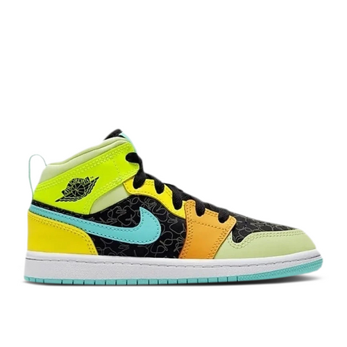 Air Jordan 1 Mid SE PS 'Clover' - BQ6932-037