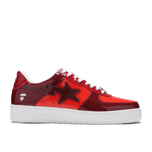 BAPE Bapesta Low M1 'Color Camo Combo - Red' - 1H20191046-RED