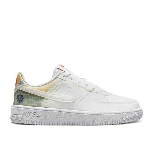 Nike Force 1 Crater PS 'Move To Zero - White Orange' - DH4340-100