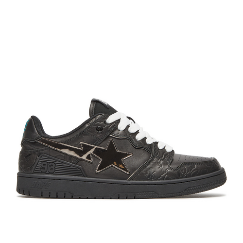 BAPE Sk8 Sta Low 'Black' - 1H80191012-BLK