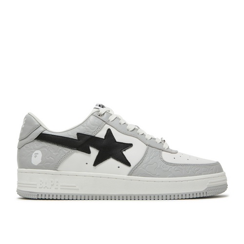 BAPE Bapesta Low M2 'White Grey' - 1H70191002-WHT