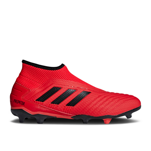 adidas Predator 19.3 Laceless FG 'Active Red Black' - F99730