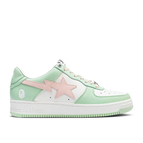 BAPE Bapesta Low 'Pastel-Rich Pack - Mint Green' - 1H70241003