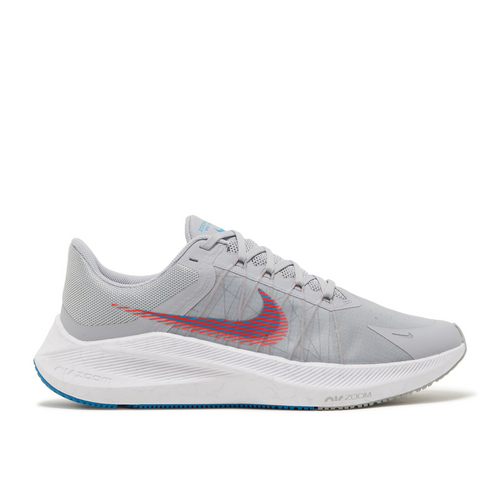 Nike Winflo 8 'Wolf Grey Bright Crimson' - CW3419-004