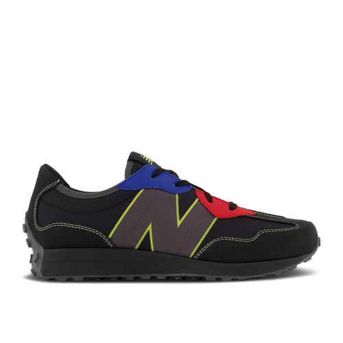 New Balance 327 Big Kid 'Black Red Blue' - GS327BC1