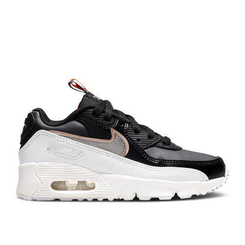 Nike Air Max 90 Leather SE PS 'Off Noir Metallic Pewter' - DJ0415-001
