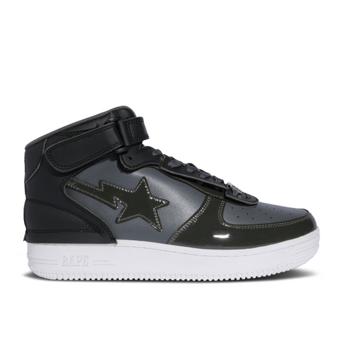 BAPE Bapesta Mid M2 'Black White' - 1F80191005