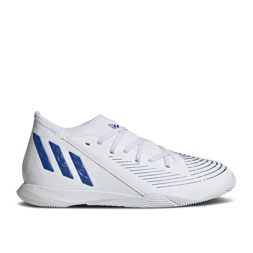 adidas Predator Edge.3 IN J 'White Hi-Res Blue' - GX2647