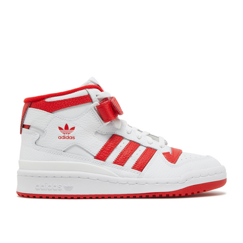adidas Forum Mid J 'White Vivid Red' - GY8363