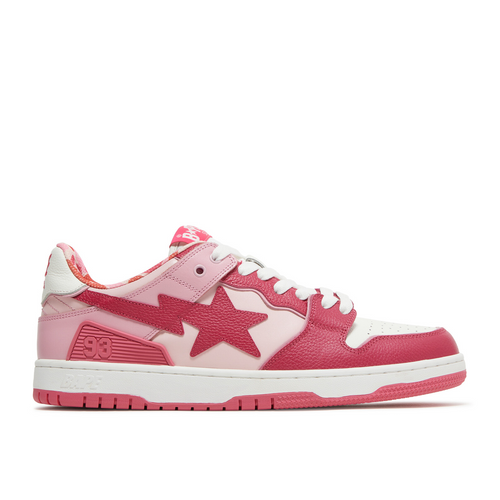 BAPE Wmns Sk8 Sta #2 'ABC Camo - Red' - 1I30291005-RED