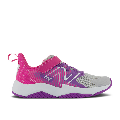 New Balance Rave Run v2 Bungee Lace Big Kid X-Wide 'Summer Fog Hi-Pink' - YTRAVGP2-XW