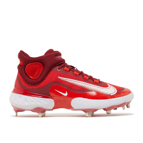 Nike Alpha Huarache Elite 4 Mid 'University Red White' - DJ6520-616