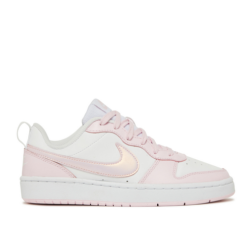 Nike Court Borough Low 2 SE GS 'White Pink Foam' - DQ0492-100