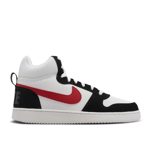 Nike Court Borough Mid 'White Red Black' - 838938-104